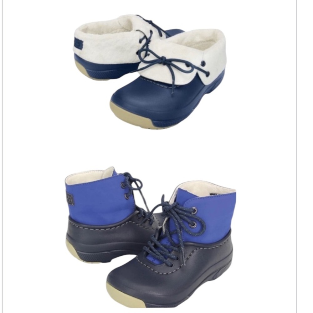 CROCS Blitzen convertible rainboots